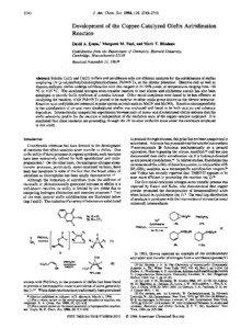 Aziridine / Nitrene / Desulfonylation reactions / Intramolecular Heck reaction / Chemistry / Organic reactions / Organic chemistry