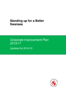 Standing up for a Better Swansea Corporate Improvement Plan[removed]Updated for[removed]