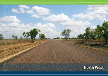 Department of Transport and Main Roads  North West north west district north west district