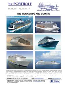 Cruise ships / Water / Royal Caribbean Cruises Ltd. / Meyer Werft / Royal Caribbean International / Cunard Line / STX Europe / Ocean liner / TUI Cruises / Watercraft / Cruise lines / Transport