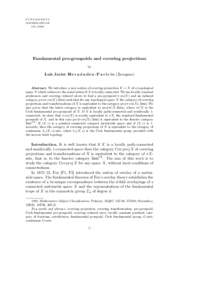 FUNDAMENTA MATHEMATICAE[removed]Fundamental pro-groupoids and covering projections by
