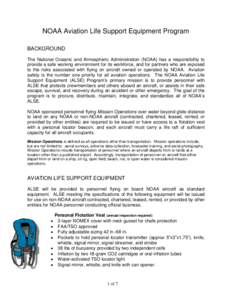 Microsoft Word - Aviation Life Support Equipment Program.doc