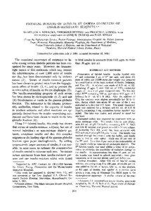 PHYSICAL BINDING OF INSULIN BY GAMMA GLOBULINS OF INSULIN-RESISTANT SUBJECTS 1, 2 By BELTON A. BURROWS, THEODORE PETERS,3 AND FRANCIS C. LOWELL WITH