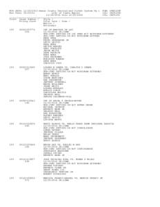 RUN DATE: Bexar County Centralized Docket System Pg 1 PGM: DKB5108P Run Time: 18:00:51 List of Cases Report JCL: DKJ5108DthruCTL: DKC5108