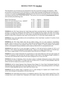 RESOLUTION NO[removed]This Resolution was introduced and submitted to the City Council for passage and adoption. After presentation and discussion of the Resolution at a duly called meeting, including open meeting laws,