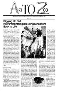 News for Schools from the Smithsonian Institution. Office of Elementary and Secondary Education. Washington, D.C[removed]April 1992 Digging Up Dirt How Paleontologists Bring Dinosaurs