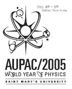 Dear Participants, The AUPAC 2005 organization committee would like to take this opportunity to welcome you to our conference. This year Saint Mary’s University has been given the responsibility of
