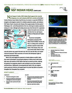 READINESS AND ENVIRONMENTAL PROTECTION INTEGRATION [REPI] PROGRAM PROJECT FACT SHEET U.S. NAVY : NSF INDIAN HEAD : MARYLAND  N