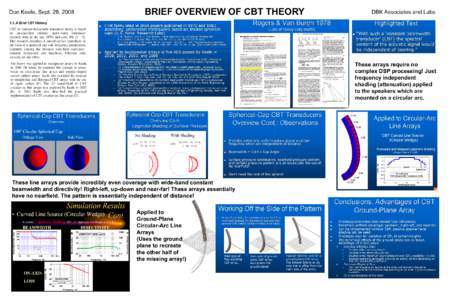 Microsoft PowerPoint - Keele Poster, Brief Overview of CBT Theory (DBK).ppt [Compatibility Mode]