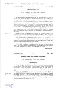 92 STAT[removed]PROCLAMATION 4576—JUNE 30, 1978 Proclamation 4576