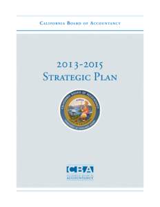 Strategic Plan- California Board of Accountancy