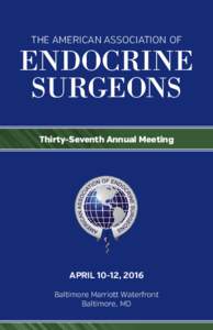 American Medical Association / Michigan State Medical Society / The Annals of Thoracic Surgery