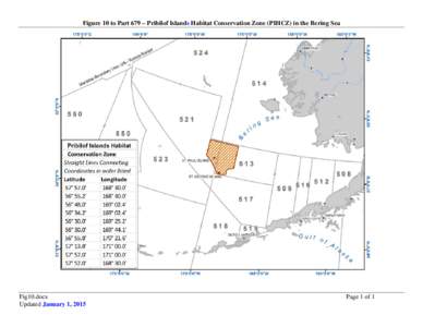 Figure 10 to Part 679 – Pribilof Islands Habitat Conservation Zone (PIHCZ) in the Bering Sea