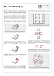Games / Recreational mathematics / Sudoku / Crossword / Nonogram / Logic puzzles / NP-complete problems / Mathematics