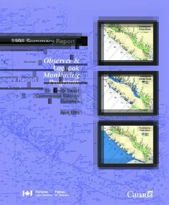 1998 Summary Report  Observer & Logbook Monitoring Programs
