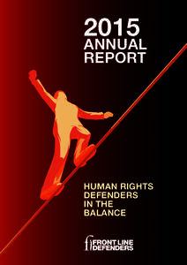 2015  ANNUAL REPORT  HUMAN RIGHTS