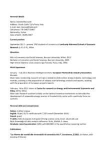 Bocconi University / Photovoltaics / SolarPower Europe Association / Concas / Nature / Academia / Economy