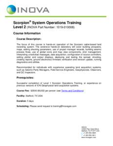 Microsoft Word - Scorpion_Level2_Training_Course_Overview_100511