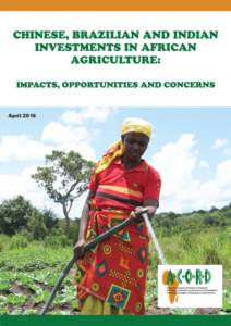 Food and drink / Agriculture / Personal life / Anti-corporate activism / Land grabbing / Neocolonialism / Rural community development / Agricultural policy / Rice / Food security / SAIS China Africa Research Initiative / Agriculture in India