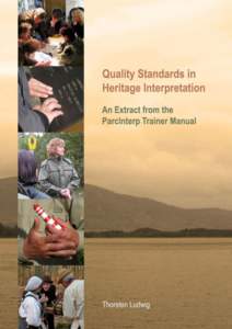 1  Quality Standards in Heritage Interpretation 2