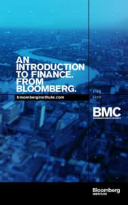 AN INTRODUCTION TO FINANCE. FROM BLOOMBERG.