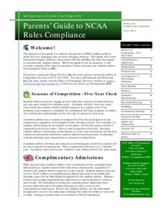 Parents Guide to Rules Compliance 9.14