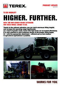 PRODUCT UPDATE  April 2014 TL120 HIGHLIFT