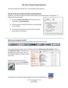 Microsoft Word - mac faq handout - grissom scholars