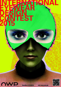 international eyewear design contest 2015
