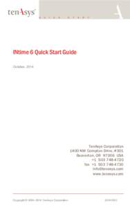 Microsoft Word - INtime SDK 6 Quick Start Guide.docx