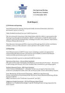Microsoft Word - ICARP III SG Nov 2014 draft report.docx
