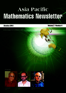 Asia Pacific  Mathematics Newsletter Volume 2 Number 4  October 2012