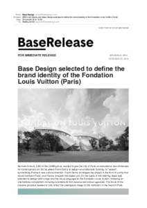 From: Subject: Date: To:  Base Design 