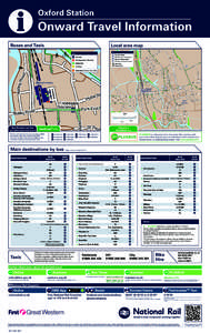 i  Oxford Station Onward Travel Information