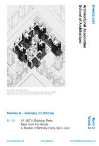 Events List  Architectural Association School of Architecture  Yuwei Wang (Projective Cities)