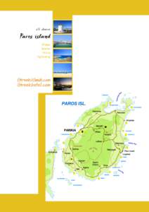 all about  Paros island Villages Beaches History