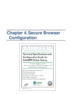 Technical Specifications and Configuration Guide for CAASPP Online Testing—Chapter 4