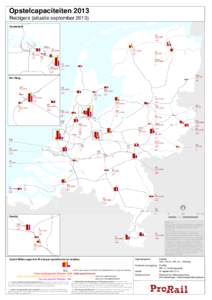 Opstelcapaciteiten 2013 Reizigers (situatie septemberAmsterdam Gn)