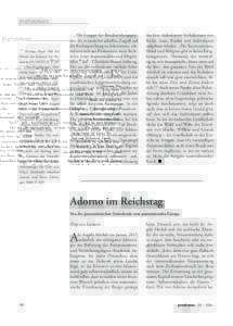 Postnazismus  homas Maul: Mit der Shoah zur Scharia? In: Bahamas), SOtto Kirchheimer: Politische Justiz. In: Ders.: Politik und Verfassung. Frankfurt am Main 1964, S. 99f.