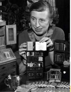 Ruth E. Adomeit: An Ambassador for Miniature Books 2  Indiana University’s Lilly Library is the repository of the Ruth E. Adomeit Collection of Miniature Books, which comprises thousands of