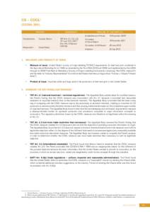 WTO Dispute Settlement: One-Page Case Summaries – 1995–2014