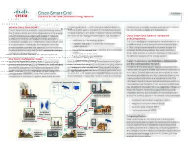 Cisco Smart Grid  At-A-Glance Solutions for the Next-Generation Energy Network