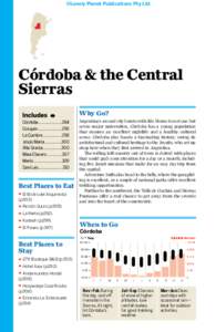 ©Lonely Planet Publications Pty Ltd  Córdoba & the Central Sierras Why Go?