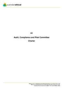 AEI  Audit, Compliance and Risk Committee Charter  AEI