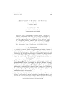 879  Documenta Math. Rectification of Algebras and Modules Vladimir Hinich