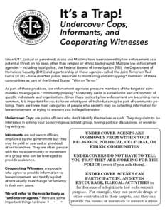 Prevention / Law enforcement / Learning / Antisemitism in the United States / Islam and antisemitism / Manhattan terrorism plot / Entrapment / Undercover operation / Federal Bureau of Investigation / Surveillance