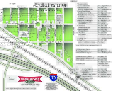18 road and kokopelli Fruita town map  Pabor Avenue