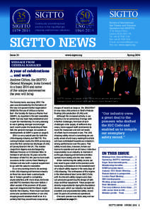 SIGTTO  SIGTTO Continually promoting best practice in the liquefied gas