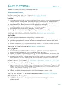 Microsoft Word - Dawn M Wolthuis Resume 2.docx
