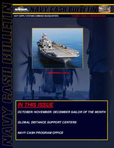 NAVY SUPPLY SYSTEMS COMMAND HEADQUARTERS  VOLUME 8: ISSUE 4 | WINTER[removed]USS NASSAU (LHA-4)